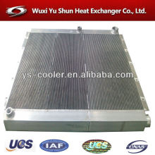 aluminum plate-fin oil cooler for screw compressor